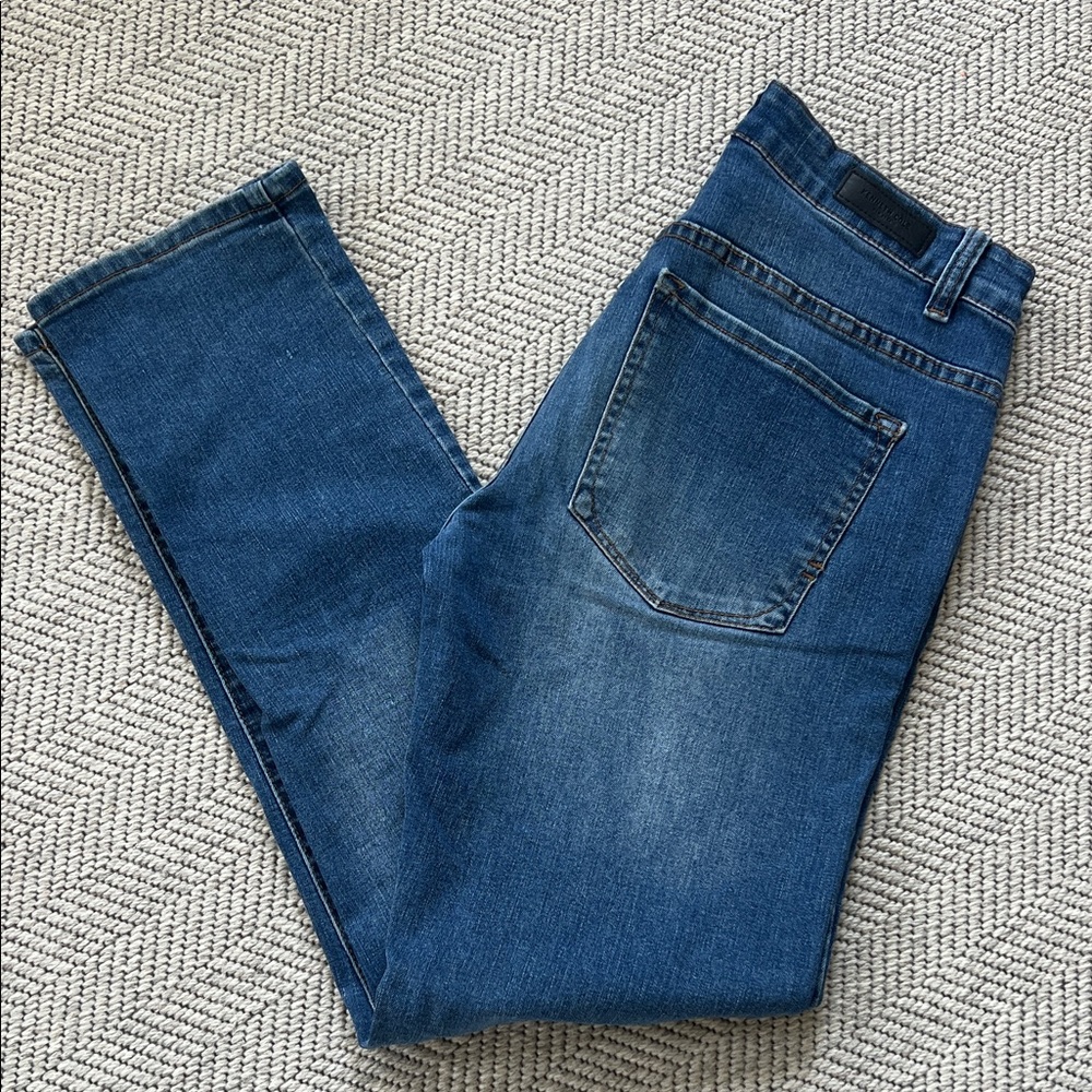 Kenneth Cole Men's Medium Blue Straight Jeans 32x32